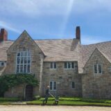 Organic lawn care treatment on Maine lawn by Just Grass Inc